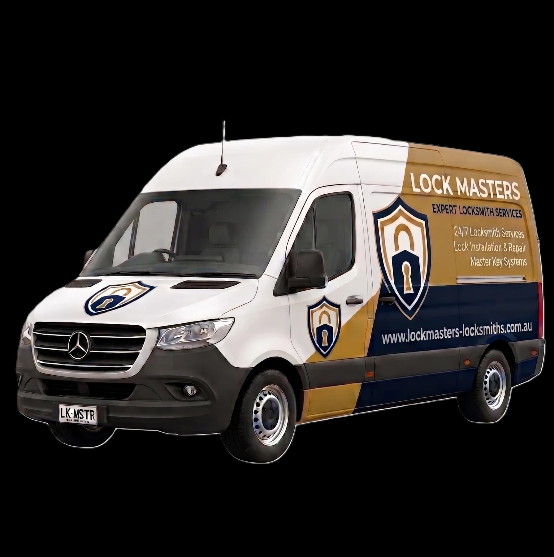 Lock Masters locksmith service van