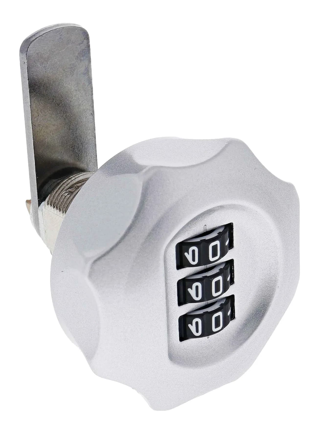 Code Letterbox Lock - Satin Steel