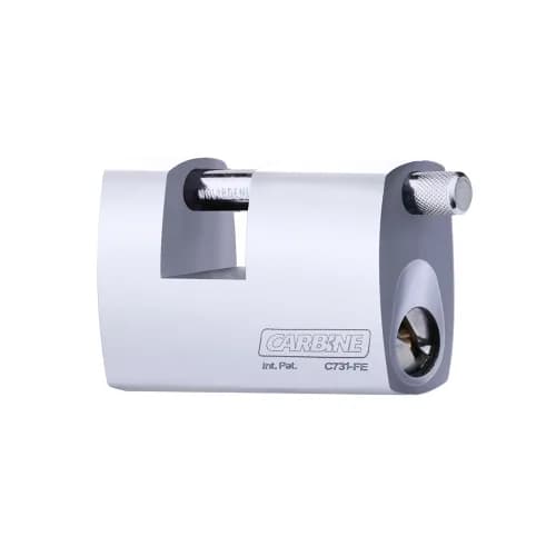 High Security Padlock - Satin Steel