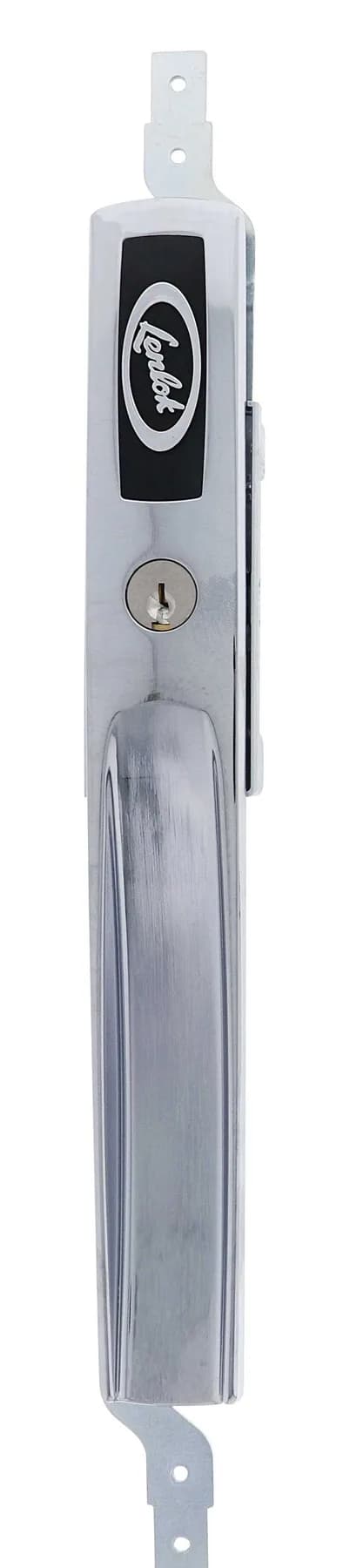 Roller Door Lock 01 - Satin Steel