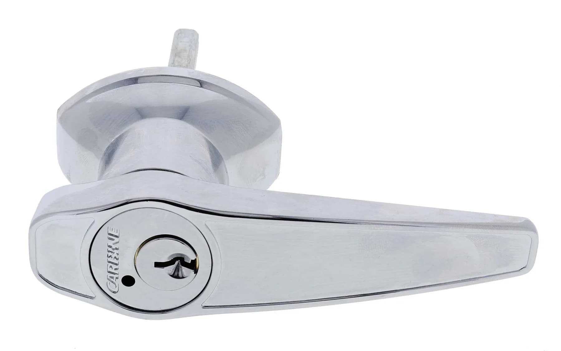 Shed Short-Handle Lock - Satin Steel
