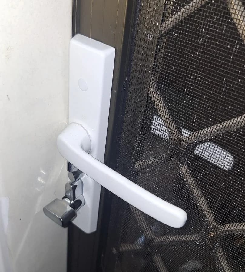 Security Screen Door Lock installation in Point Cook 3030, Melbourne by Lock Masters